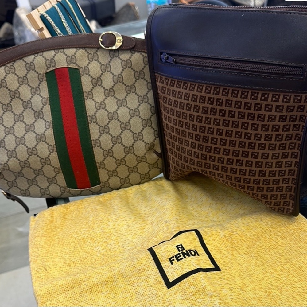 Reposhed Fendi Men's Bag and Gucci Crossbody